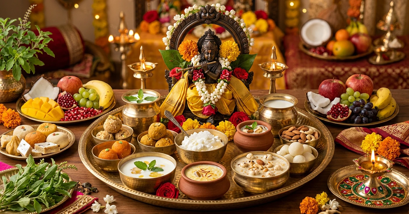 Janmashtami Bhog: Traditional Foods & Offerings for Lord Krishna