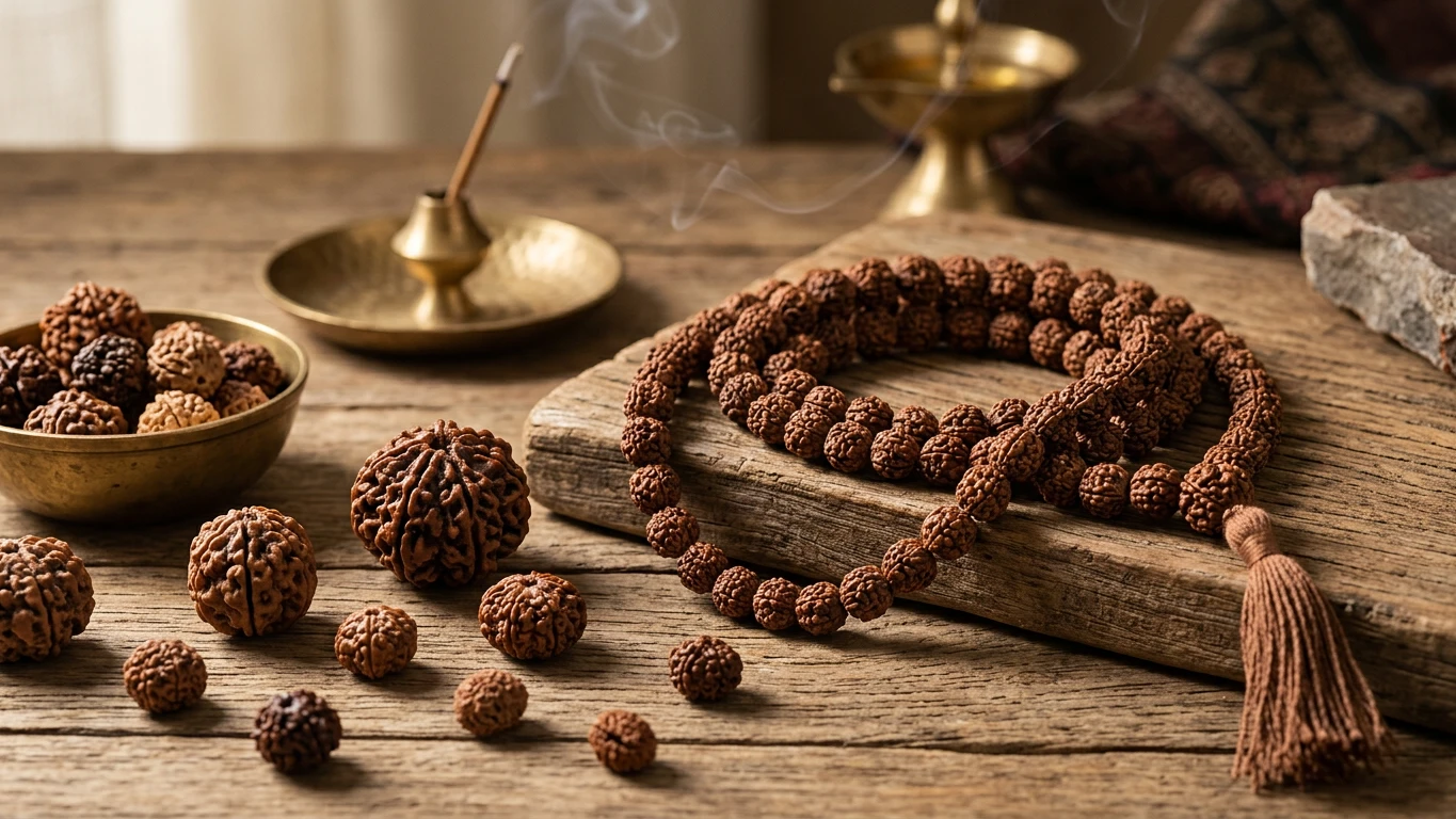 5 Mukhi Rudraksha Mala