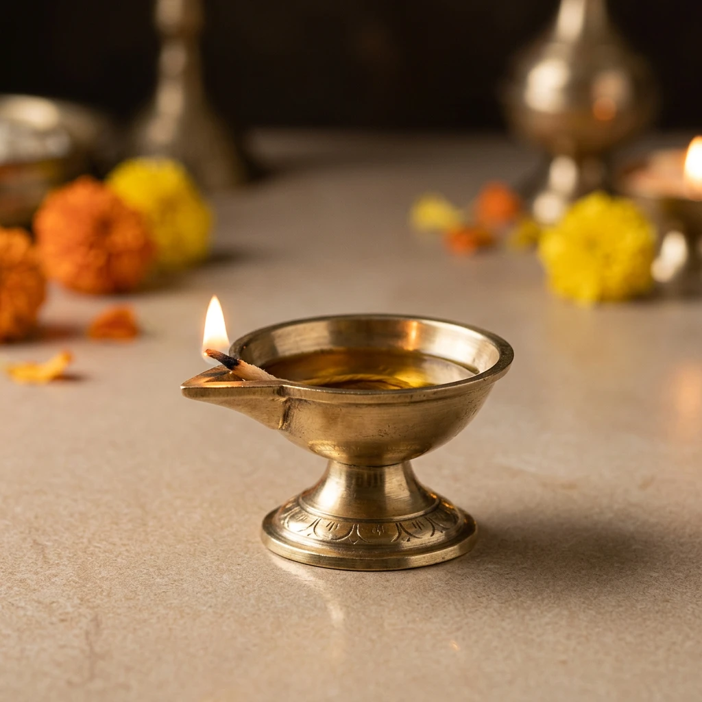 Brass Diya
