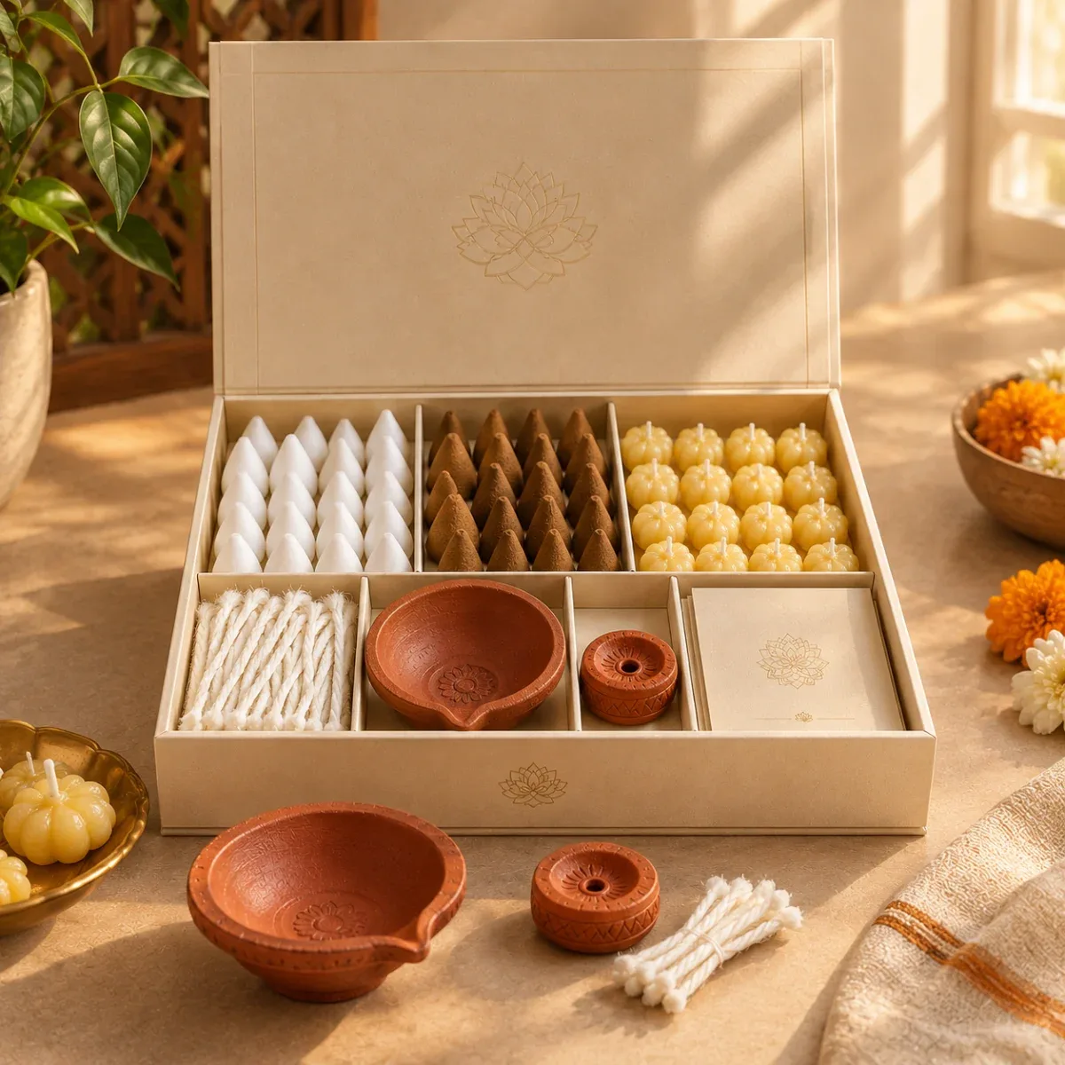 Madhuma 30-Days Puja Kit – Complete Daily Puja & Aarti Ritual Kit — image 3