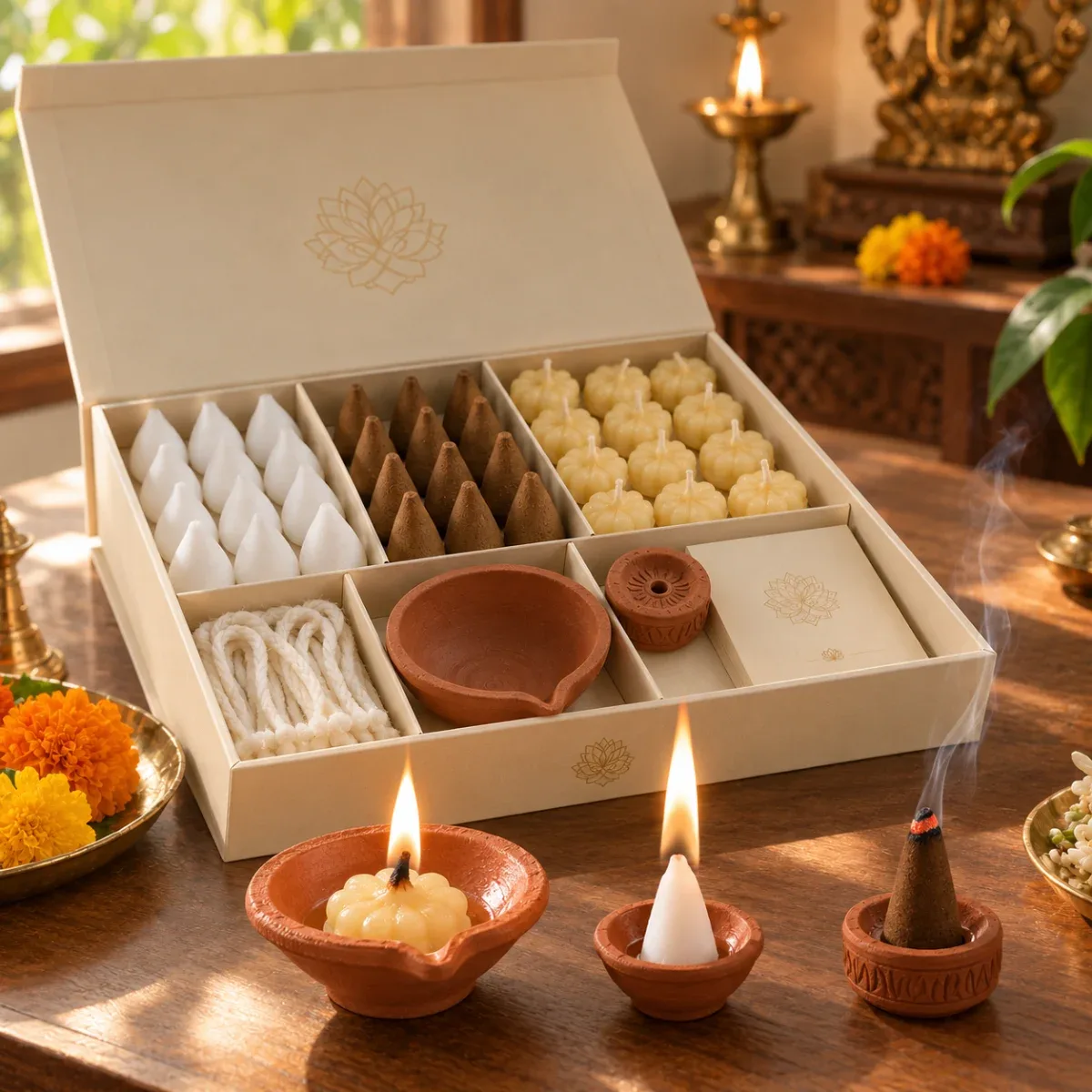Madhuma 30-Days Puja Kit – Complete Daily Puja & Aarti Ritual Kit — image 8
