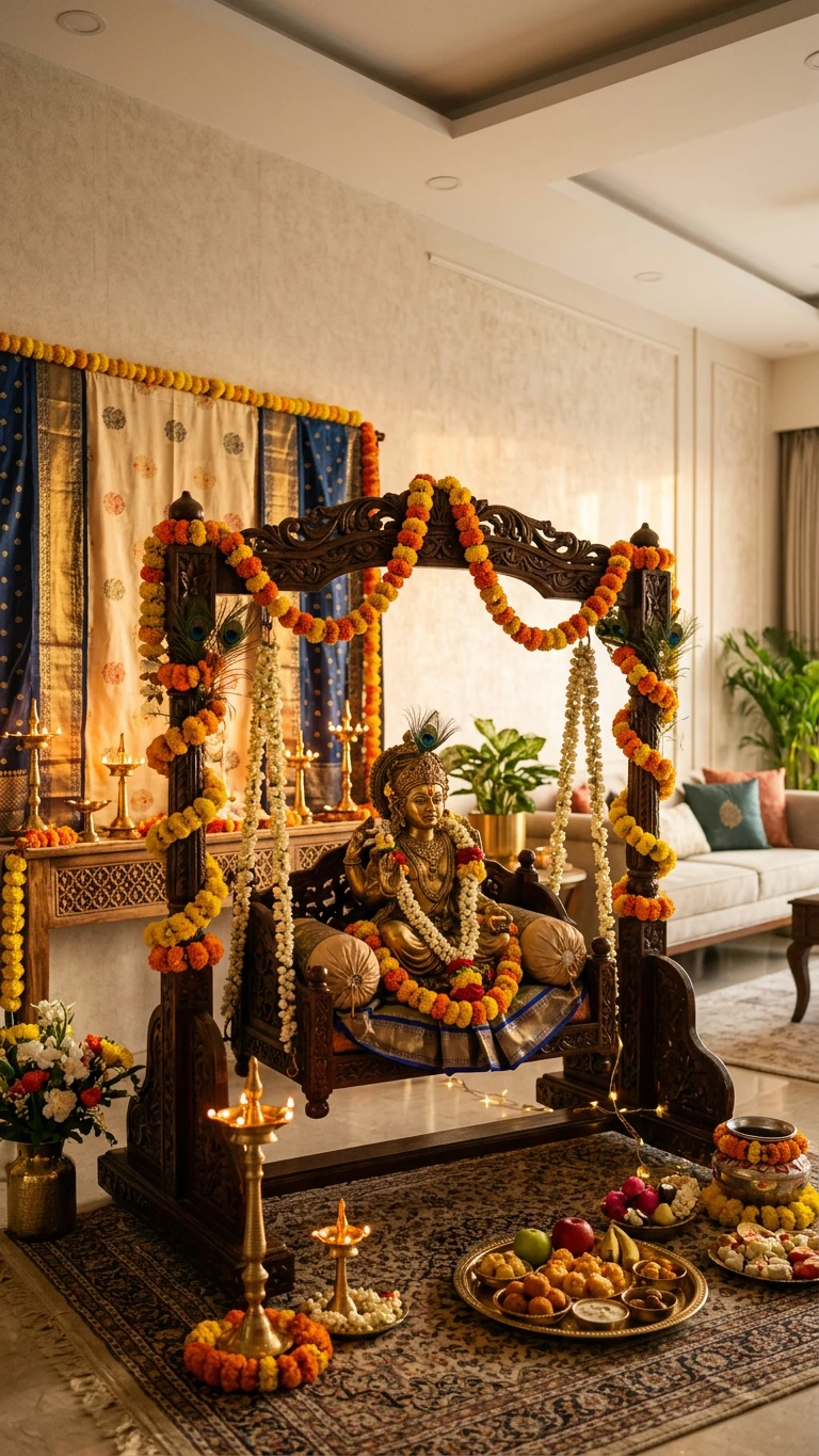 Janmashtami Decoration Ideas for Home Story Cover Image