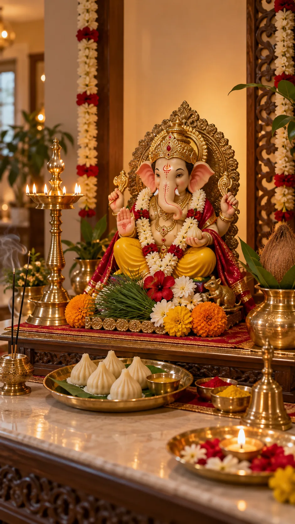 7 Traditional Offerings for Lord Ganesha on Ganesh Chaturthi Story Cover Image